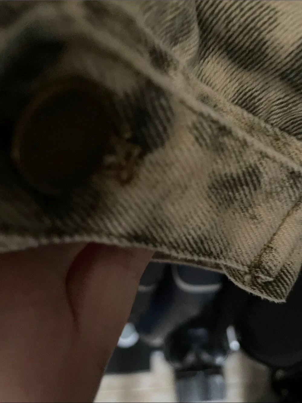 Mous MuseBeige Leopard-Print Denim Jacket - Picture 4 of 5